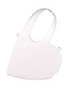 coperni - 'Baby Hearth' white leather crossbody bag - 3