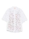 michael kors - Camicia bianca in pizzo