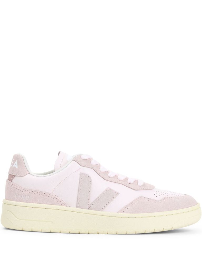Veja V-90 Low-top Sneakers In White