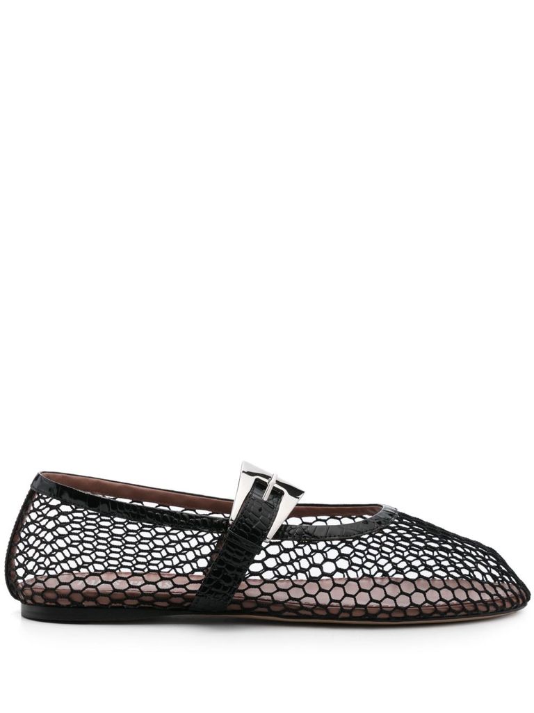 PARIS TEXAS 'SVEVA' BLACK SANDALS 