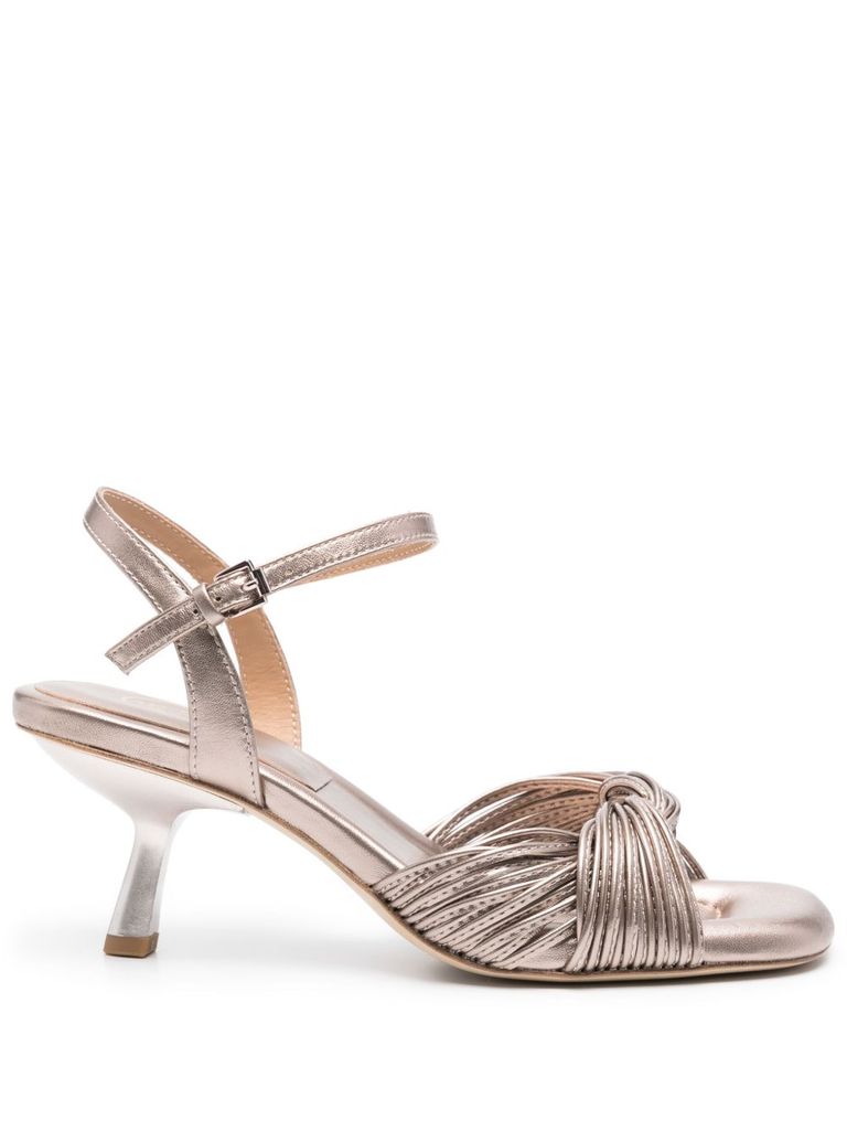Ash Metal Light Brown Sandals In Beige