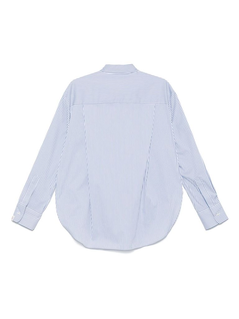 Shop Peuterey White And Blue Shirt
