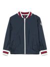 moncler - Giacca blu navy con logo