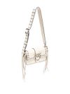 pinko - Ivory leather shoulder bag 'Love One Mini' - 2