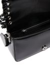 pinko - 'Love One Mini' black leather shoulder bag - 3