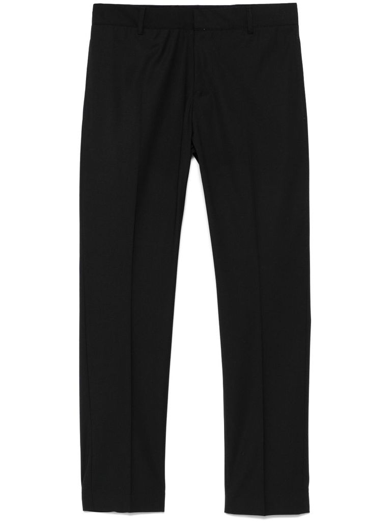 Shop Daniele Alessandrini Black Elegant  Trousers