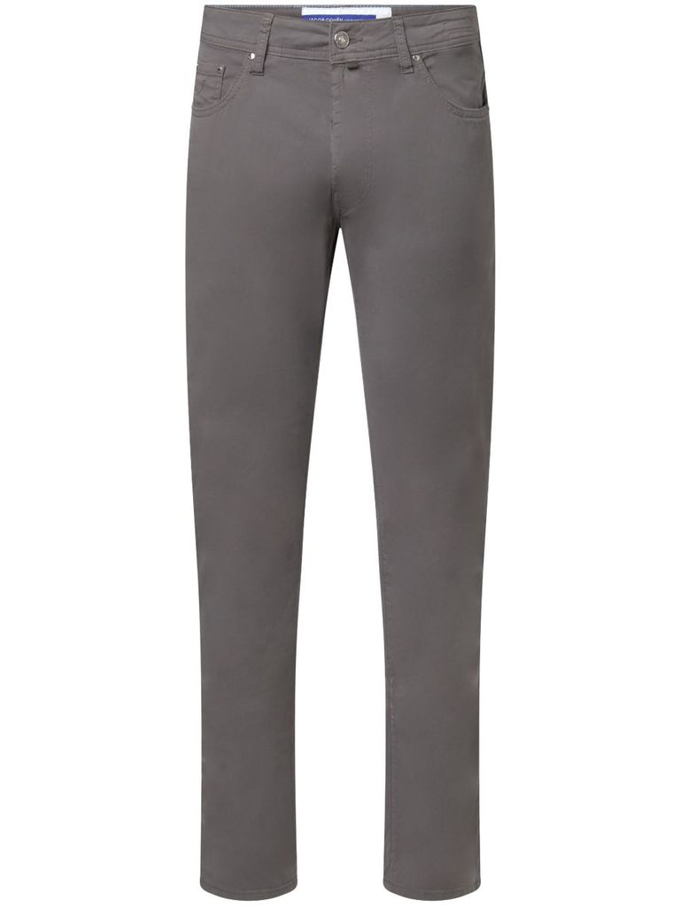 Jacob Cohen Medium Grey Strecth Cotton Jeans In Grey