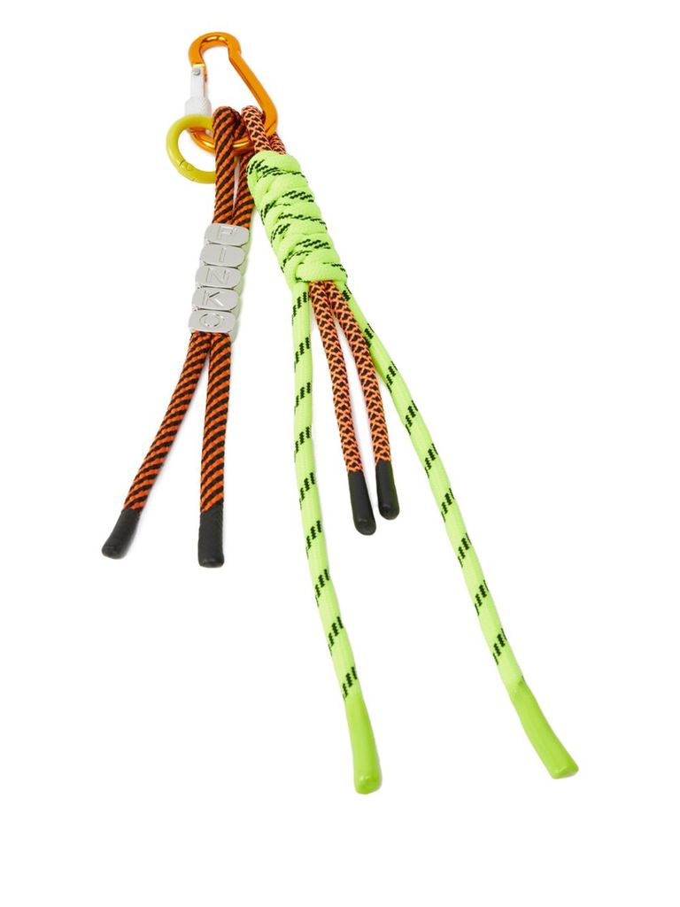 PINKO 'KEYCHAIN1' ORANGE LOBSTER CLAW KEYRINGS