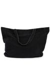 carhartt wip - Borsa shopping unisex in cotone nero - 2