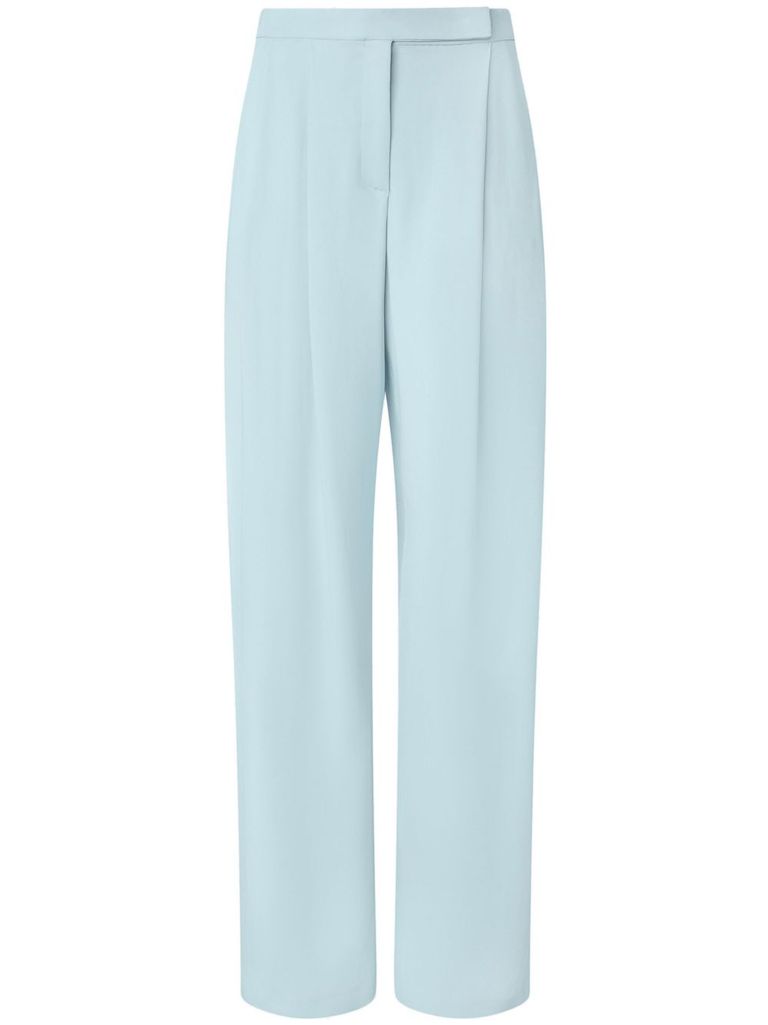 Pinko Elegant Wide-leg Trousers With Darts