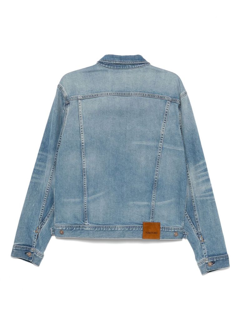 Tom Ford Casual Jacket With Waist Tabs And Pockets