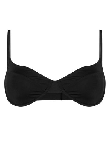 POLO RALPH LAUREN - Top bikini a balconcino nero