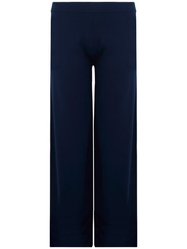 KANGRA - Pantalone a vita alta blu navy