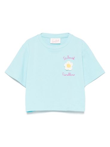 MC2 SAINT BARTH - 'Malia' sky blue cotton t-shirt