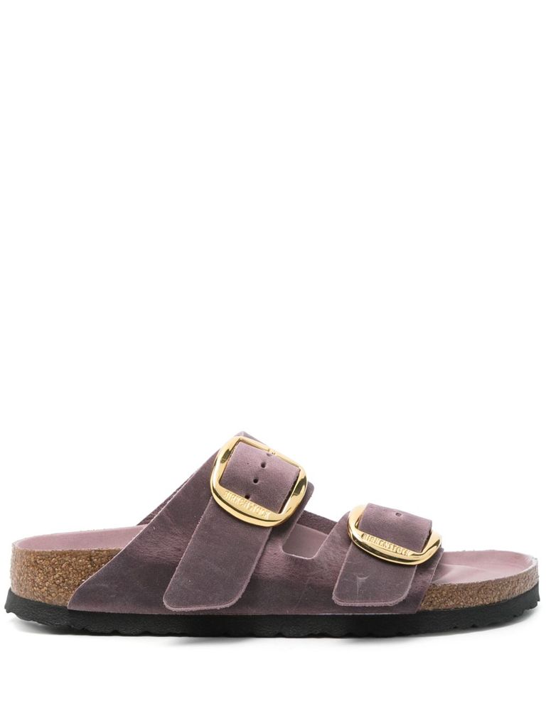 Birkenstock Arizona Hammered Big Buckle Slide Sandal