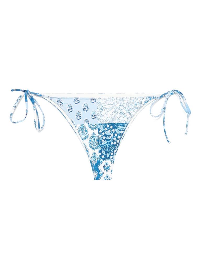 MC2 SAINT BARTH 'MARIELLE' OCEAN BLUE BIKINI SLIP 
