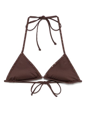 MC2 SAINT BARTH - 'Leah String' brown bikini top