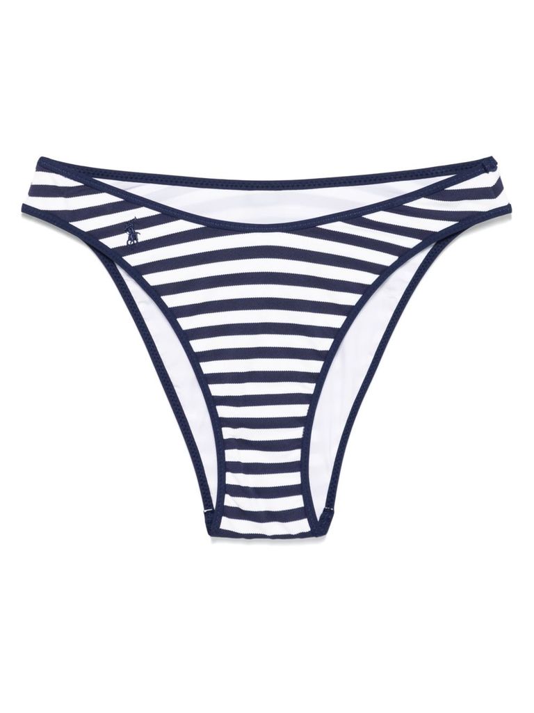 Shop Polo Ralph Lauren High Cut Bikini Bottoms