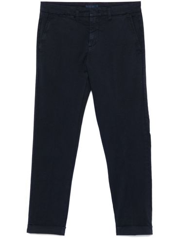 FAY - Pantaloni slim blu navy