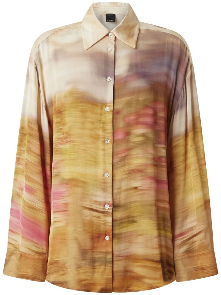 Shop Pinko 'life' Beige Shirt