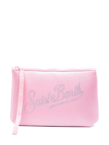 MC2 SAINT BARTH - 'Aline Shiny' pink clutch bag