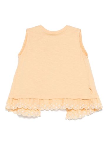 LARANJINHA - Light cotton orange top