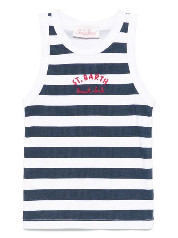 MC2 SAINT BARTH - 'Blue' blue and white stripes top