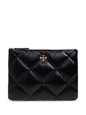TORY BURCH - Borsa a mano in pelle di vitello nera