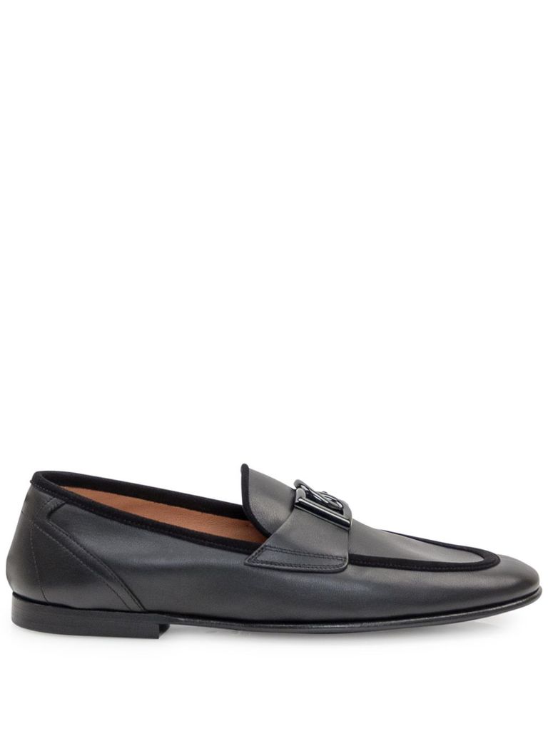 Dolce & Gabbana Moccasin With Logo Plaque