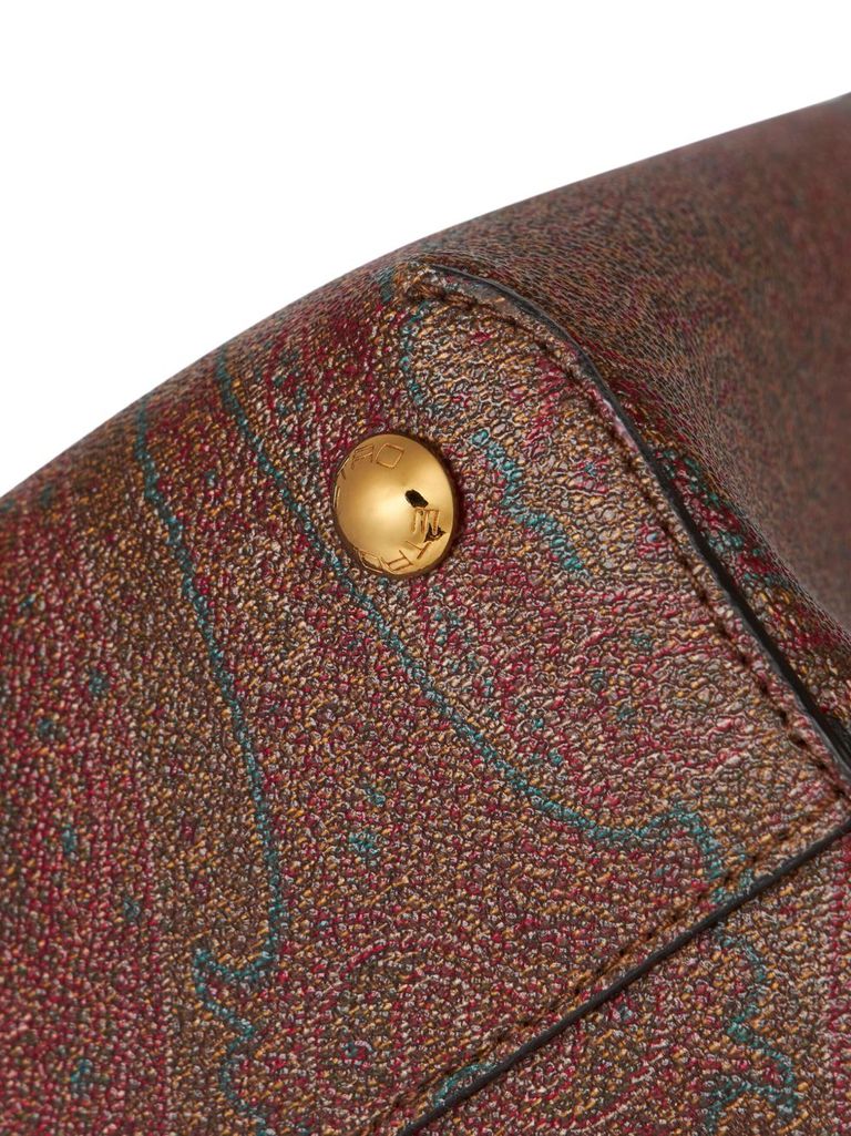 Etro 'libra Piccola Paisley' Shopping Bag