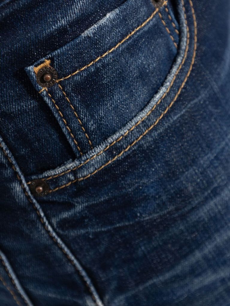 Dsquared2 Straight Leg Trousers With Belt Loops