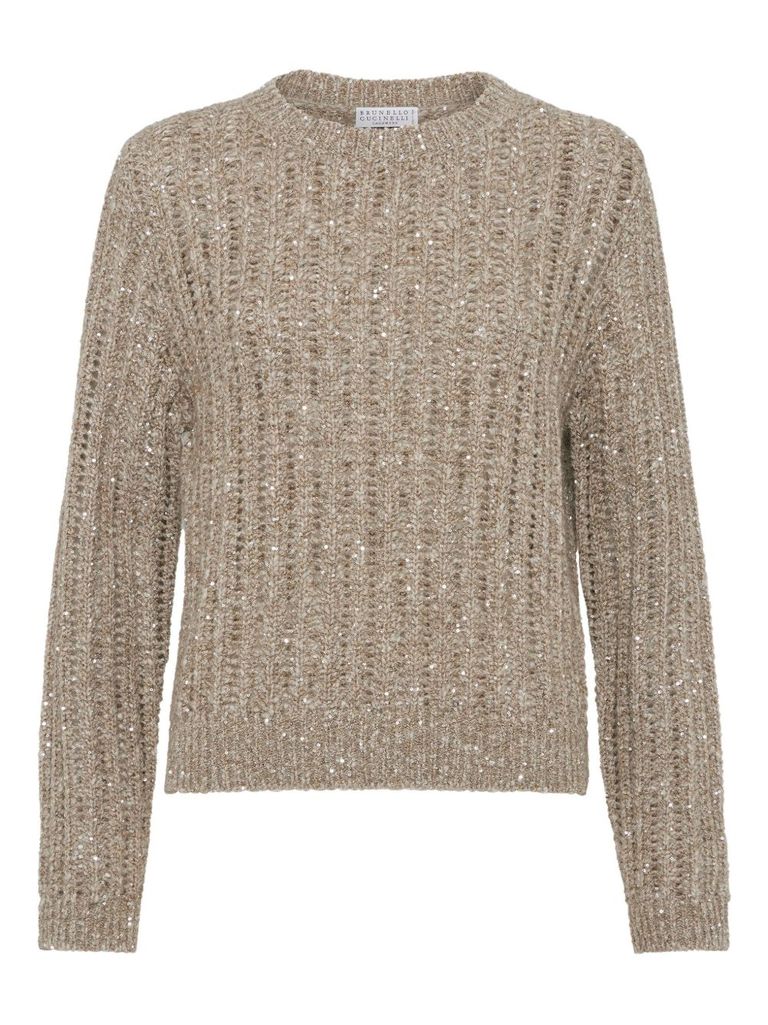 Brunello Cucinelli Sequin-embellished Sweater