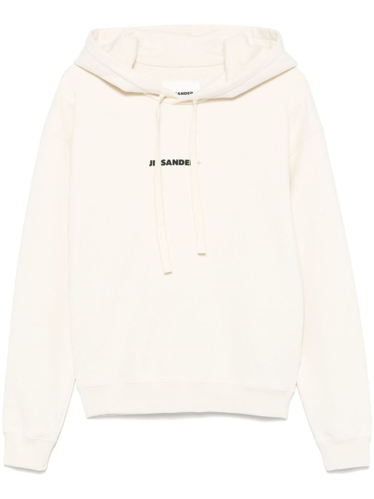 Jil Sander Hoodie With Logo Print
