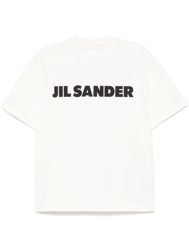 Jil Sander Relaxed-fit Cotton T-shirt With Bold Logo