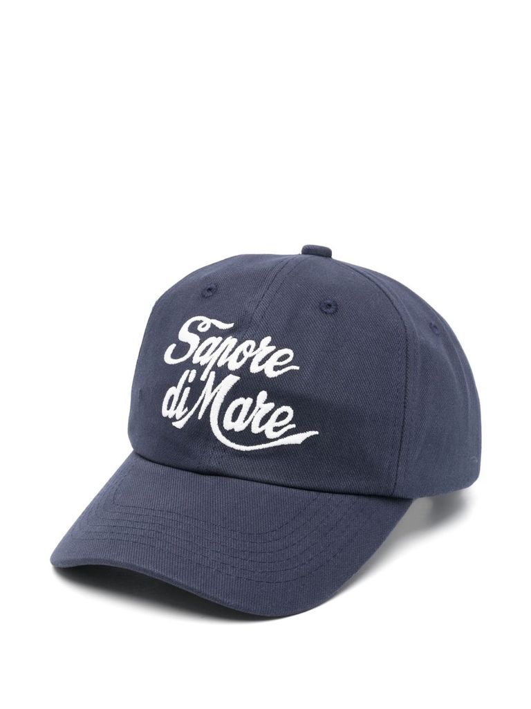 MC2 SAINT BARTH BLUE COTTON 'BASEBALL' CAP