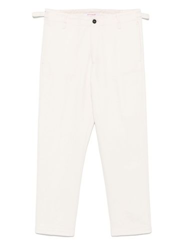 OFFICINA 36 - Pantaloni in cotone color ecrù