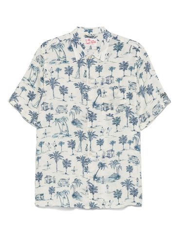 MC2 SAINT BARTH - 'Sifnos' linen short-sleeve shirt
