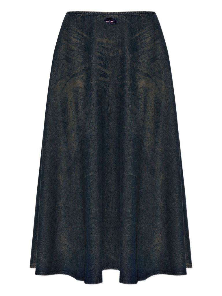 Diesel Skirts Blue And Green