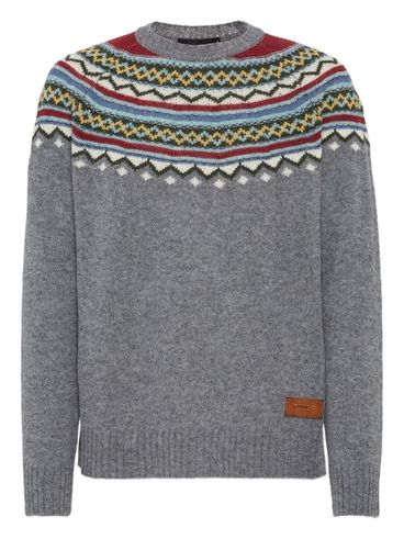 DSQUARED2 - Grey virgin wool sweater