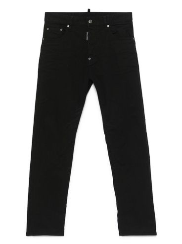 DSQUARED2 - Black stretch-cotton jeans