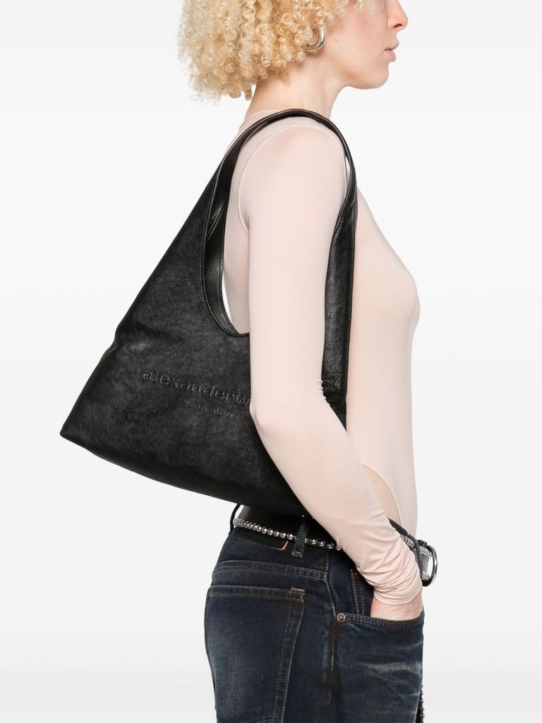 トートバッグ ALEXANDER WANG Black Leather Small Pike Shoulder Bag Black Small Pike Bag | ALEXANDER WANG - Antonia