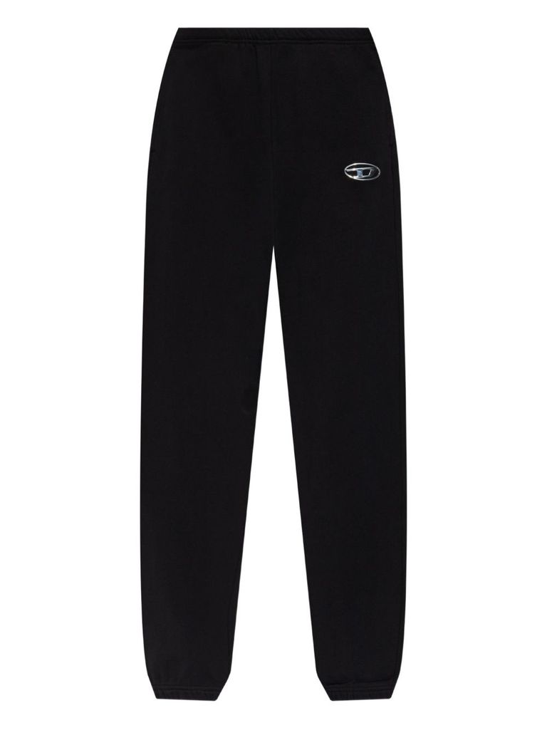 Diesel Straight Trousers With Elastic Waistband And Side Pockets