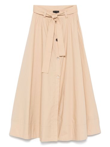 LIU JO - Light beige midi skirt