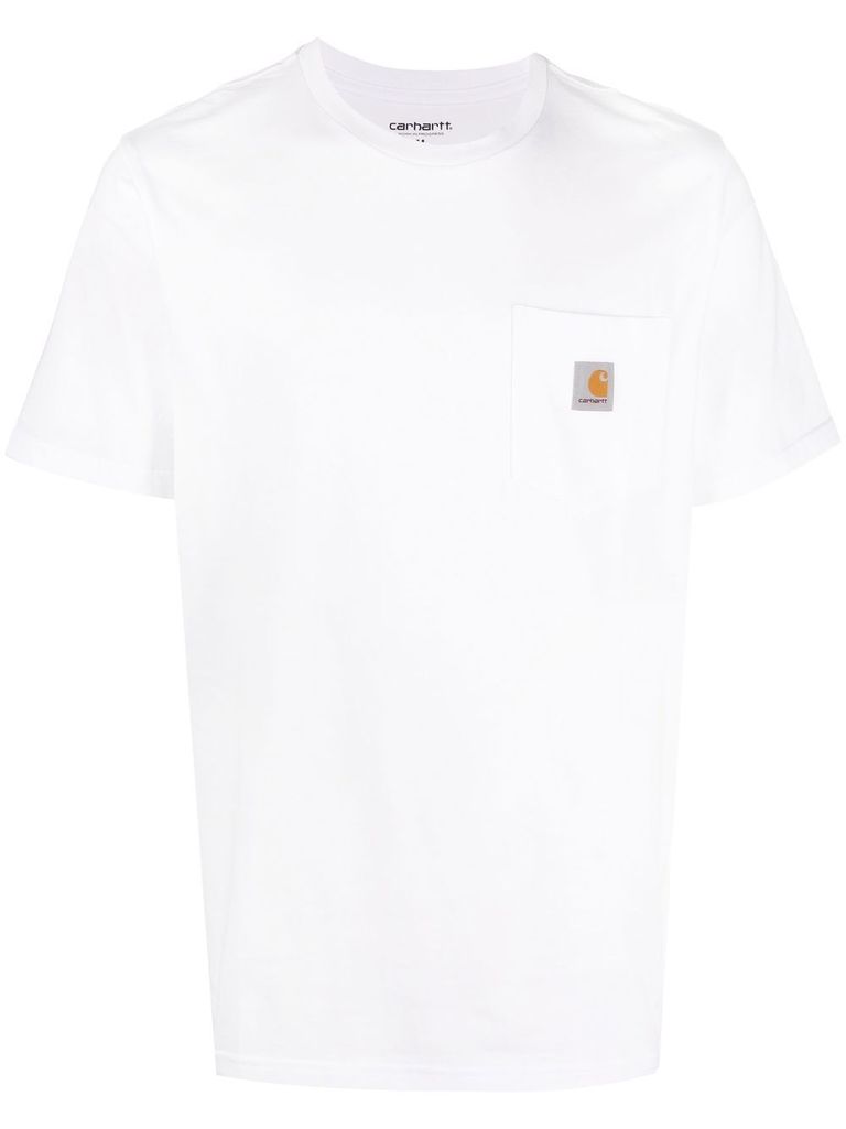 Carhartt Cotton T-shirt With Logo Patch