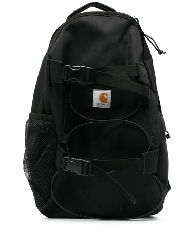 CARHARTT WIP - Zaino nero 'Kickflip' con logo