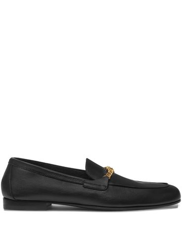 VERSACE - Mocassini 'Medusa' in pelle con catena