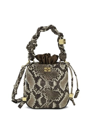 GANNI - Borsa a secchiello 'Bou' mini