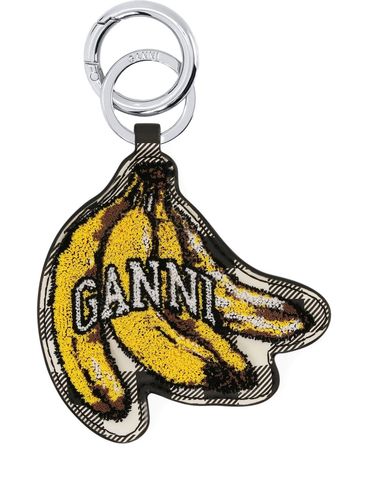 GANNI - Banana bunch-shaped keychain
