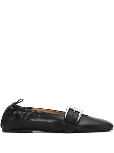 GANNI - Black ballerina flats