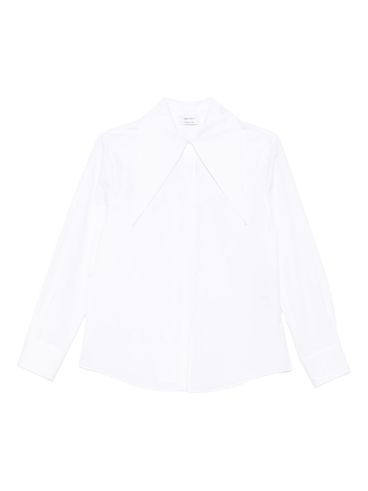 ALEXANDER McQUEEN - Camicia in cotone con colletto oversize
